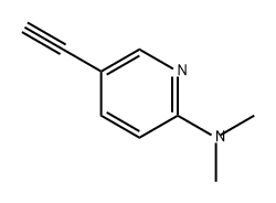 5-Ethynyl-N,N-dimethyl-2-pyridinamine 구조식 이미지