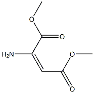 Dimethyl 2-aminomaleate 구조식 이미지