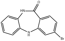 3-bromo-5H-dibenzo[b,e][1,4]diazepin-11(10H)-one 구조식 이미지