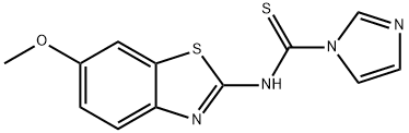 N-(6-Methoxybenzo[d]thiazol-2-yl)-1H-imidazole-1-carbothioamide Structure