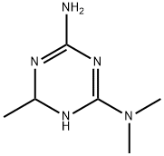 N2,N2,6-trimethyl-1,6-dihydro-1,3,5-triazine-2,4-diamine 구조식 이미지