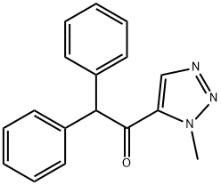 1-(1-Methyl-1H-1,2,3-triazol-5-yl)-2,2-diphenylethanone Structure