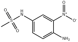 N-(4-amino-3-nitrophenyl)methanesulfonamide 구조식 이미지