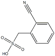 (2-cyanophenyl)methanesulfonic acid Structure