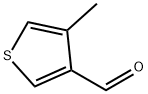4-메틸티오펜-3-카브알데하이드 구조식 이미지