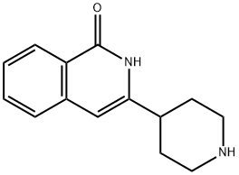 3-(4-piperidinyl)-1(2H)-Isoquinolinone 구조식 이미지