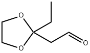 2-(2-Ethyl-1,3-dioxolan-2-yl)acetaldehyde Structure