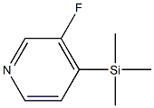 3-Fluoro-4-(trimethylsilyl)pyridine Structure