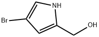 (4-Bromo-1H-pyrrol-2-yl)methanol Structure