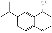 (4R)-6-(PROPAN-2-YL)-3,4-DIHYDRO-2H-1-BENZOPYRAN-4-AMINE Structure