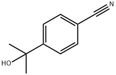 4-(2-히드록시프로판-2-일)벤조니트릴 구조식 이미지