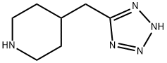 4-(2H-tetrazol-5-ylmethyl)Piperidine Structure