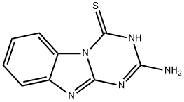 2-Aminobenzo[4,5]imidazo[1,2-a][1,3,5]triazine-4(3H)-thione 구조식 이미지