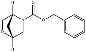 (1R,4R)-benzyl 2-oxa-5-azabicyclo[2.2.1]heptane-5-carboxylate 구조식 이미지