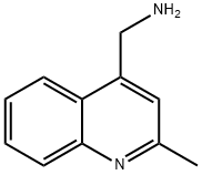 (2-methylquinolin-4-yl)methanamine 구조식 이미지