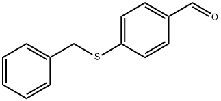 4-(Benzylsulfanyl)benzaldehyde 구조식 이미지