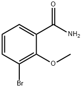 3-Bromo-2-methoxybenzamide Structure