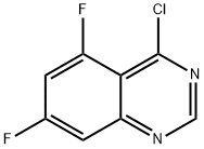 4-Chloro-5,7-difluoroquinazoline Structure