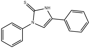 1,3-Dihydro-1,4-diphenyl-2H-imidazole-2-thione Structure