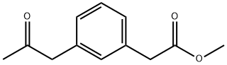 methyl [3-(2-oxopropyl)phenyl]acetate Structure