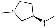 (3R)-N,1-dimethylpyrrolidin-3-amine Structure