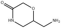 6-(aminomethyl)-3-Morpholinone Structure