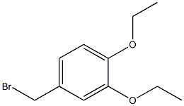 Benzene, 4-(bromomethyl)-1,2-diethoxy-
 Structure