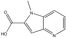 1-METHYL-1H-PYRROLO[3,2-B]PYRIDINE-2-CARBOXYLIC ACID Structure