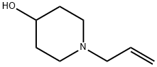 N-allyl-4-piperidinol Structure