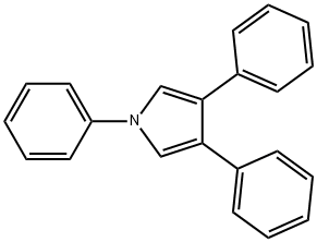 1H-Pyrrole, 1,3,4-triphenyl-
 Structure