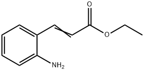 에틸3-(2-아미노페닐)아크릴레이트 구조식 이미지