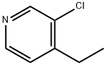 3-Chloro-4-ethylpyridine Structure
