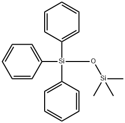 Trimethyl(Triphenylsilyloxy)Silane 구조식 이미지