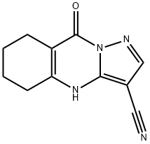 9-oxo-4,5,6,7,8,9-hexahydropyrazolo[5,1-b]quinazoline-3-carbonitrile Structure