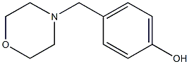 4-(4-morpholinylmethyl)phenol Structure