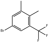 5-bromo-1,2-dimethyl-3-(trifluoromethyl)benzene Structure