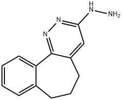 3-hydrazinyl-6,7-dihydro-5H-benzo[6,7]cyclohepta[1,2-c]pyridazine Structure