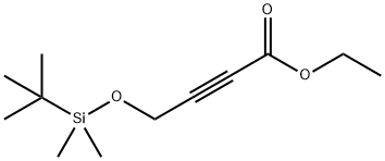 ethyl 4-((tert-butyldimethylsilyl)oxy)but-2-ynoate 구조식 이미지