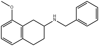 N-benzyl-8-methoxy-1,2,3,4-tetrahydronaphthalen-2-amine Structure