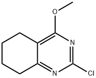 2-CHLORO-4-METHOXY-5,6,7,8-TETRAHYDROQUINAZOLINE(WXG01232) 구조식 이미지