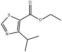 Ethyl 4-isopropylthiazole-5-carboxylate 구조식 이미지