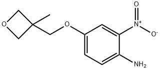 4-((3-methyloxetan-3-yl)methoxy)-2-nitroaniline Structure