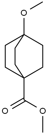 methyl 4-methoxybicyclo[2.2.2]octane-1-carboxylate Structure