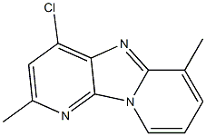 4-Chloro-2,6-dimethyldipyrido[1,2-a:3',2'-d]imidazole Structure