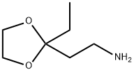 2-(2-Ethyl-[1,3]dioxolan-2-yl)-ethylamine Structure