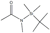 Acetamide, N-[(1,1-dimethylethyl)dimethylsilyl]-N-methyl- Structure