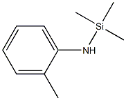 Silanamine, 1,1,1-trimethyl-N-(2-methylphenyl)- 구조식 이미지
