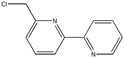 2,2'-Bipyridine, 6-(chloromethyl)-
 구조식 이미지