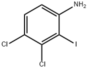 3,4-dichloro-2-iodobenzenamine Structure