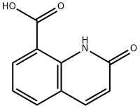 2-oxo-1,2-dihydroquinoline-8-carboxylic acid Structure